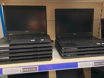 Partij 10x 8e generatie Fujitsu - Core i5 8250u - 8gb 256gb beschikbaar voor biedingen