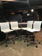 ICF Una Stool 306 counter balie bar stoel bureaustoel, Huis en Inrichting, Bureaustoelen, Ophalen, Gebruikt, Zwart, Nvt