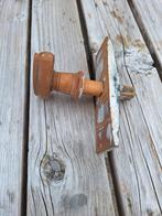 Oude antieke houten deurkruk, Antiek en Kunst, Ophalen