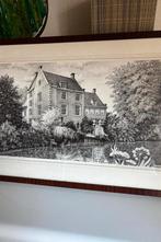 Chateau Camminga in Bunnik, Antiek en Kunst, Kunst | Tekeningen en Foto's, Ophalen