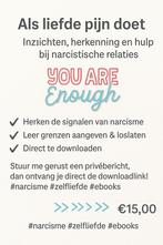 Als liefde pijn doet – Narcistische relaties e-book, Ophalen, Nieuw