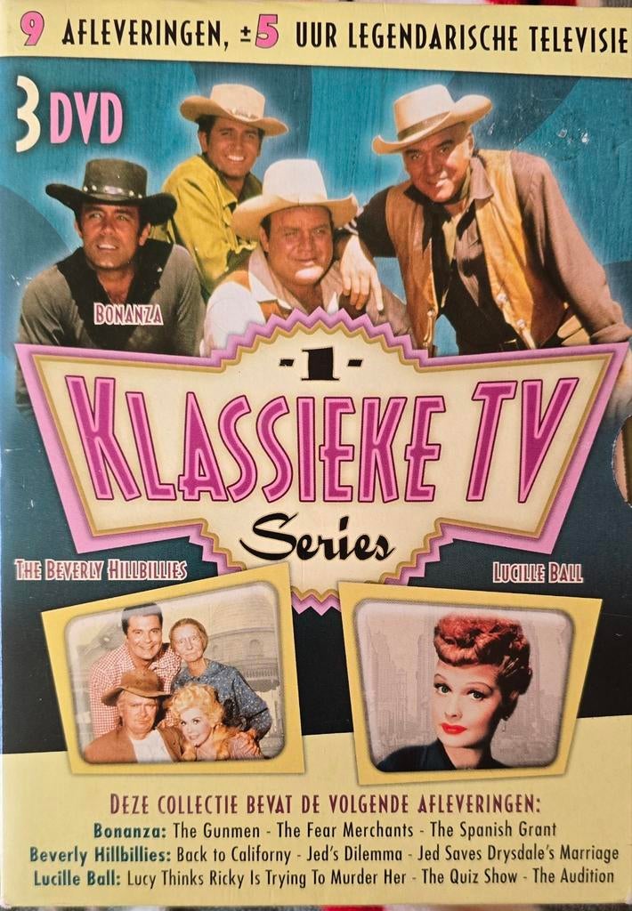 Klassieke TV Series - Boxset 3 DVD, Alle leeftijden, Boxset, Ophalen of Verzenden, Zo goed als nieuw