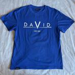 DusDavid t-shirt maat S, Blauw, Ophalen of Verzenden, Zo goed als nieuw, Korte mouw