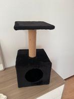 Nette zwarte krabpaal 32x32x60 cm, Dieren en Toebehoren, Ophalen, Zo goed als nieuw, Krabpaal