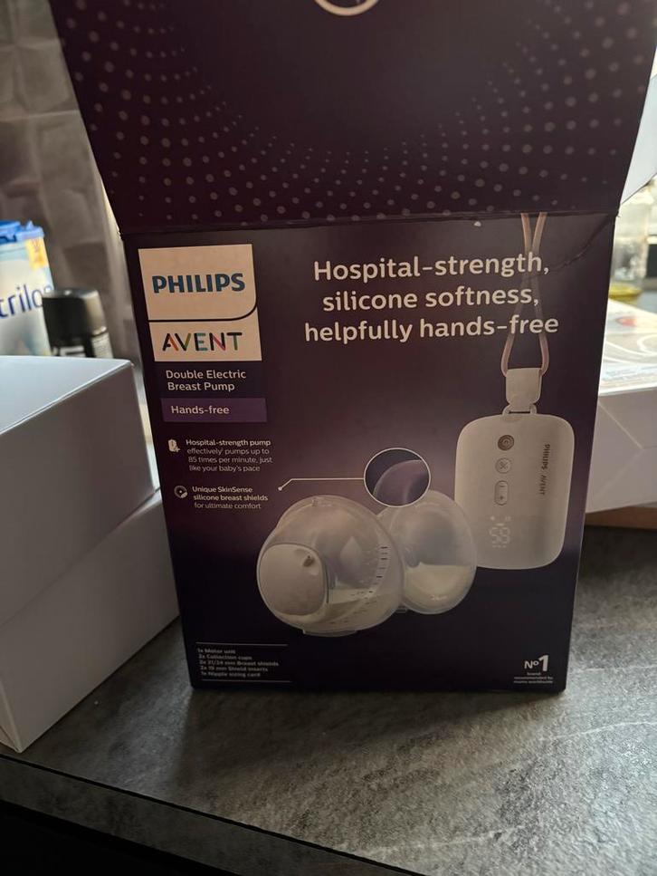 Philips Avent Dubbele Elektrische Borstkolf - Zo goed als ni, Kinderen en Baby's, Babyvoeding en Toebehoren, Zo goed als nieuw