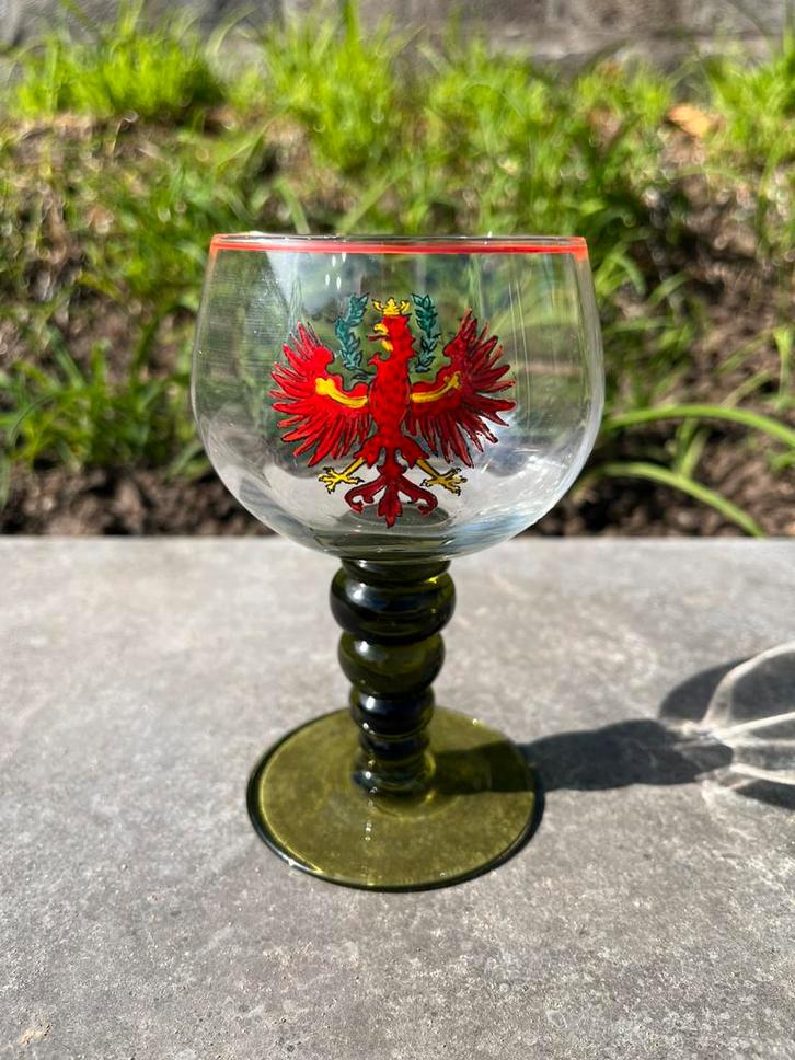 Vintage Römer kristalglas Zell am See (Oostenrijk), Verzamelen, Glas en Borrelglaasjes, Zo goed als nieuw, Overige typen, Ophalen of Verzenden