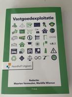 Vastgoedexploitatie, Boeken, Ophalen of Verzenden, Zo goed als nieuw, Noordhoff Uitgevers, Overige onderwerpen