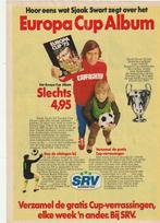 retro reclame 1973 SRV Europa Cup Sjaak Swart voetbal, Verzamelen, Verzenden, Overige typen