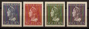 Nederland NVPH nr 346/9 postfris Koningin Wilhelmina 1946 beschikbaar voor biedingen