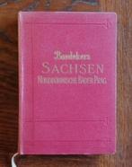 Baedeker - Sachsen, Europa, Ophalen of Verzenden, Reisgids of -boek, Gelezen