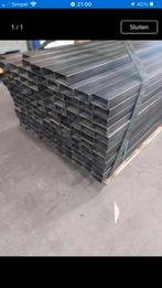 Stalen koker 100x50 nieuw!, Doe-het-zelf en Verbouw, Metalen, Ophalen, Zo goed als nieuw