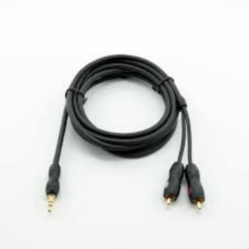 AudioQuest Mini-A - Mini Jack > 2 RCA zwart 200cm beschikbaar voor biedingen