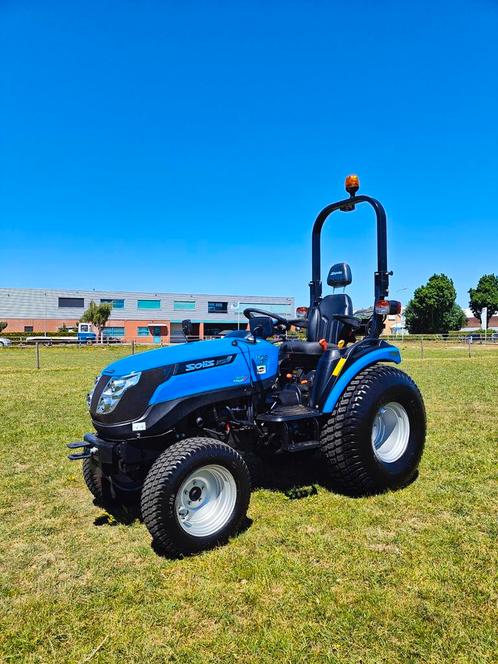 Solis 26 HST mini trekker met gazon banden, Zakelijke goederen, Agrarisch | Tractoren, tot 2500, Overige merken, tot 80 Pk, Gebruikt