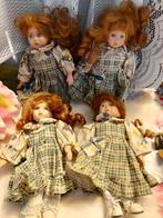4 x porseleinen popjes ca 20 cm, Verzamelen, Poppen, Ophalen of Verzenden, Zo goed als nieuw, Pop