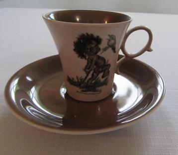 Brownie Downing espresso demitasse cup aboriginal australië beschikbaar voor biedingen