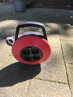 Stroom haspel 7.5 meter, Ophalen, Gebruikt, Kabel of Snoer