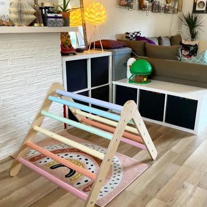 Houten klimrek inklapbaar duurzaam zgan, Kinderen en Baby's, Speelgoed | Houten speelgoed, Zo goed als nieuw, Overige typen, Ophalen