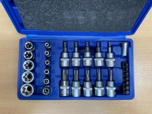 Torx bits en doppenset Benson 29 dlg., Hobby en Vrije tijd, Knutselen, Nieuw, Gereedschap of Toebehoren, Ophalen of Verzenden