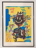 Jean Michel Basquiat : litho verkocht ingelijst, Ophalen of Verzenden