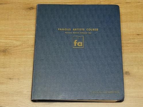 Famous Artists Course 1960 mooi vintage boek, Boeken, Kunst en Cultuur | Beeldend, Gelezen, Schilder- en Tekenkunst, Ophalen of Verzenden