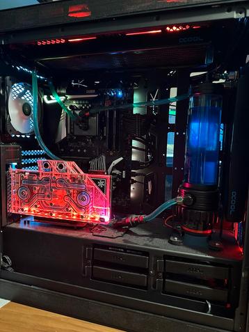 Watergekoelde Gaming PC – RTX 3080 – i9-9900K – 32GB RAM beschikbaar voor biedingen