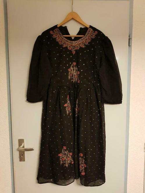 mooie zwarte dames setje uit India, Kleding | Dames, Overige Dameskleding, Zo goed als nieuw, Ophalen of Verzenden