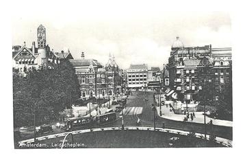 974255	Amsterdam	Leidscheplein tram	Nette oude kaart Onbesch beschikbaar voor biedingen