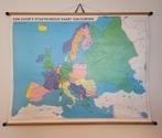 Antieke schoolkaart van Europa met stokken, Antiek en Kunst, Antiek | Schoolplaten, Ophalen, Aardrijkskunde