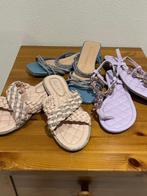 set van italiaanse slippers met strass, Slippers, Overige kleuren, Italiaans, Ophalen of Verzenden