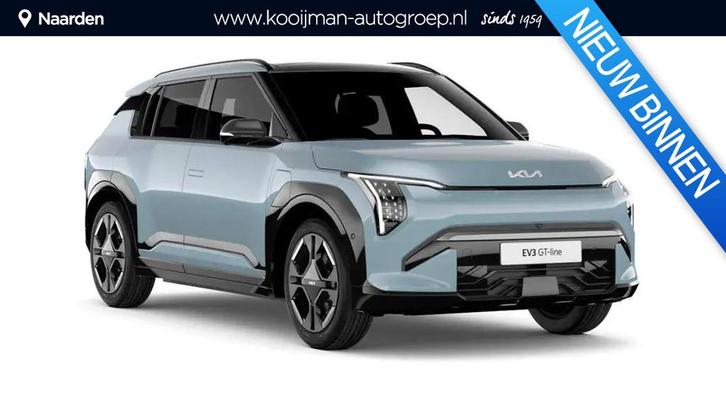 Kia EV3 GT-Line Business Edition 81.4 kWh VERWACHT! Eerste l, Auto's, Kia, Bedrijf, Te koop, EV3, ABS, Achteruitrijcamera, Adaptive Cruise Control