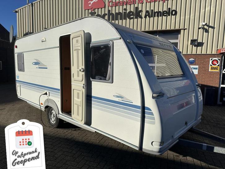 ADRIA ADORA 512 UP RONDZIT-FRANSBED-TENT!, Caravans en Kamperen, Caravans, Bedrijf, tot en met 4, 1000 - 1250 kg, Rondzit, Adria
