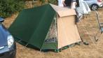 Stevige all seasonsstof 2 persoonstent, Caravans en Kamperen, Tenten, Ophalen, Gebruikt, Tot en met 2