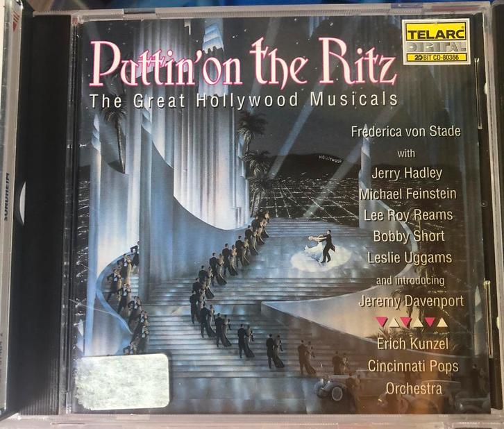 Puttin' on the Ritz - Cincinnati Pops Orchestra, Cd's en Dvd's, Cd's | Filmmuziek en Soundtracks, Zo goed als nieuw, Ophalen of Verzenden