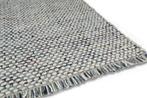 Vloerkleed / Karpet Brinker 02 Blue Multi 200x300cm, Handgeweven, Ophalen of Verzenden, 200 cm of meer, Wit