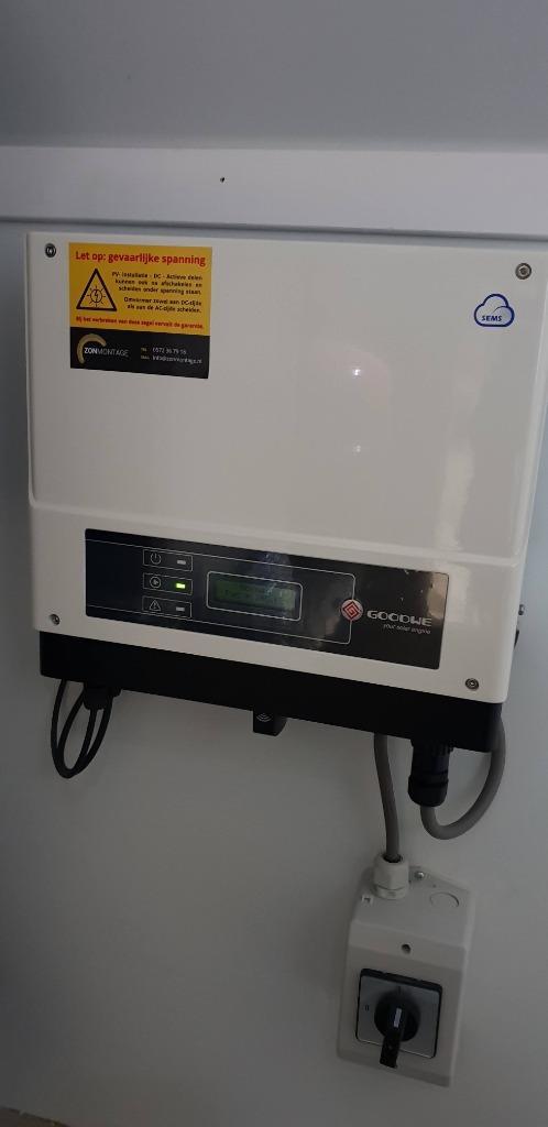 Set Zonnepanelen GW1000-NS + 4xPhono Solar 265W+ClickFit EVO, Doe-het-zelf en Verbouw, Overige Doe-het-zelf en Verbouw, Gebruikt