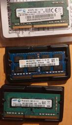Verschillende sodimm en ram geheugen van 1gb tot 4gb, Computers en Software, RAM geheugen, Gebruikt, DDR3, Ophalen of Verzenden