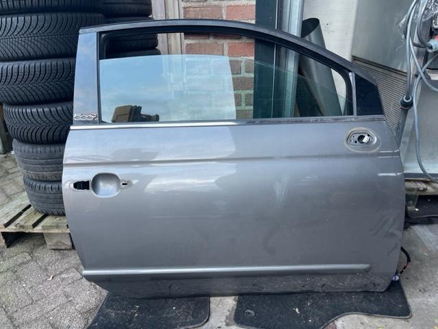 PORTIER RECHTS 695 Fiat 500 (312) (01-2007/12-2012), Auto-onderdelen, Carrosserie en Plaatwerk, Deur, Fiat, Rechts, Gebruikt