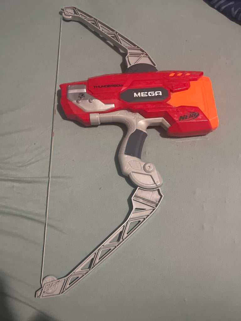 Nerf Mega Thunderbow Pijl en Boog, Ophalen, Gebruikt, Jongen of Meisje
