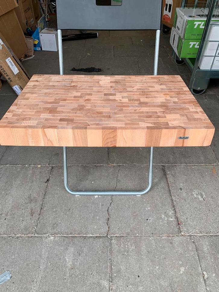 Butler Slagerblok - Zo goed als nieuw, Huis en Inrichting, Keuken | Keukenbenodigdheden, Zo goed als nieuw, Ophalen of Verzenden