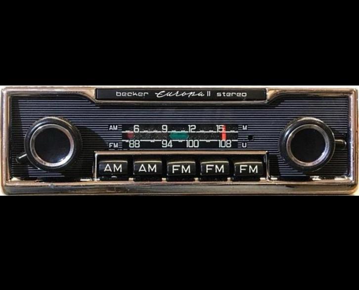 Becker Europa Stereo (Porsche, Mercedes, Auto diversen, Autoradio's, Ophalen of Verzenden