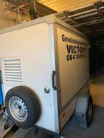 Gevelreinigingsunit op aanhanger, Ophalen