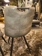 Stoel  Barossa pu leder groen opruiming, Ophalen of Verzenden, Nieuw, Overige kleuren