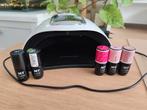 Gel Lak Set met Lamp - Compleet!, Sieraden, Tassen en Uiterlijk, Uiterlijk | Cosmetica en Make-up, Ophalen of Verzenden, Gebruikt