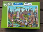 Puzzel delft 1000 stukjes, Ophalen of Verzenden, 500 t/m 1500 stukjes, Zo goed als nieuw