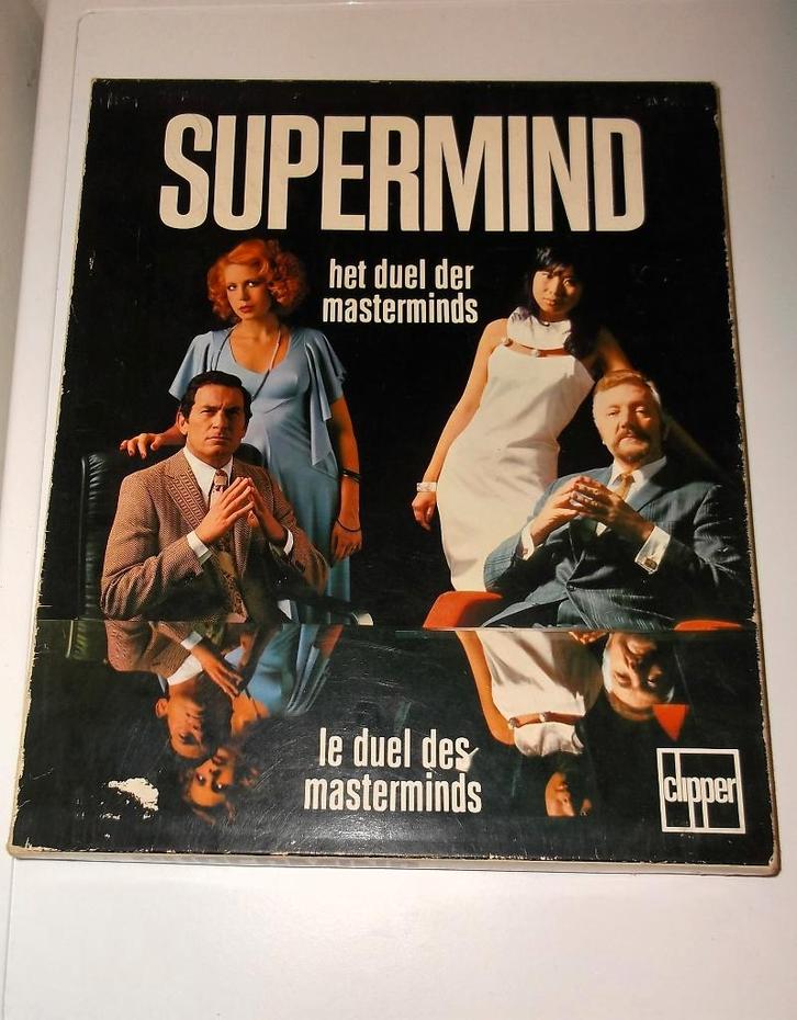 Vintage Supermind Spel Het Duel van het jaren 70., Hobby en Vrije tijd, Gezelschapsspellen | Bordspellen, Gebruikt, Een of twee spelers