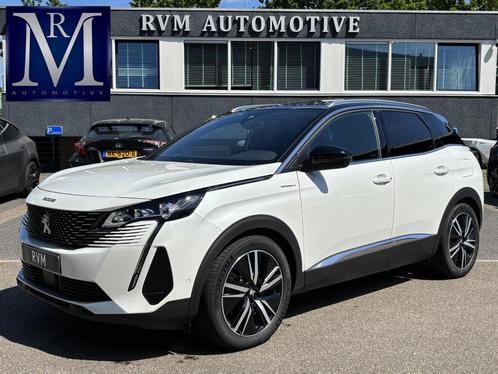 Peugeot 3008 1.6 HYbrid4 300 GT BLACK PACK | PANO | 360 CAME, Auto's, Peugeot, Bedrijf, Te koop, 4x4, ABS, Achteruitrijcamera