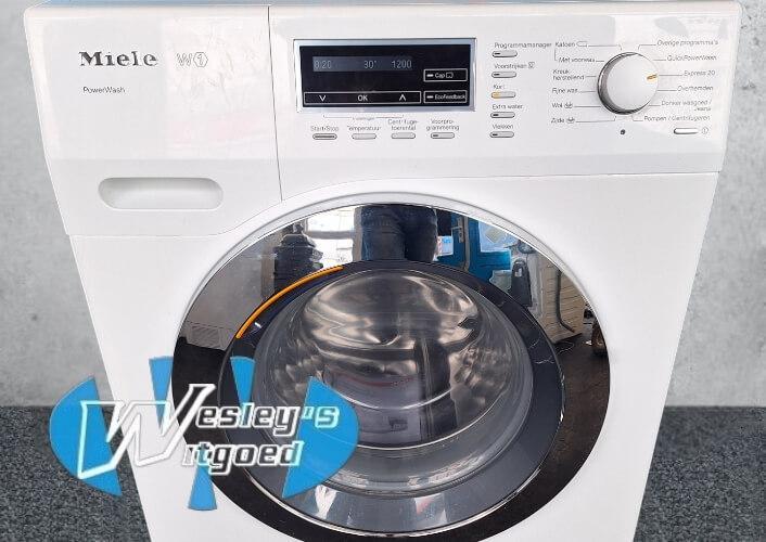 Miele W1 PowerWash 1600 tpm 8kg – 12 maanden garantie, Witgoed en Apparatuur, Wasmachines