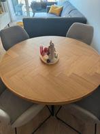Eettafel rond, Huis en Inrichting, Ophalen, Zo goed als nieuw, Rond, 100 tot 150 cm