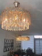 Prachtige woonkamer lampen, Ophalen, Zo goed als nieuw, Glas, 50 tot 75 cm