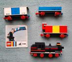 Lego trein 12 Volt rails, locomotief, wagonnetjes (set 720), Kinderen en Baby's, Speelgoed | Duplo en Lego, Ophalen of Verzenden